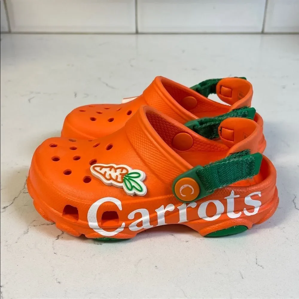 Anwar Carrots x Crocs Classic All-Terrain Clog Toddler Size 9